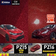 [ PZ15 Wine Red PZ16 Mahogany ] Supreme Pearl Metallic 370ml AK Paint 2K Aikka DIY Aerosol Cat Spray