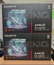 Gigabyte RX 9070 XT OC 
技嘉 9070XT Gaming OC 
全新未開封 美版 三個月保養 
顯示卡 包運費即時送貨 
實店門市試卡交收 
Trade in RTX 509