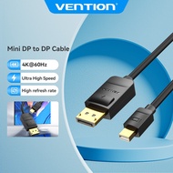 Vention Mini DP Cable Display Port 1.2 Male to DP Interface Gold Plated Cable 4K Adapter Audio TV fo