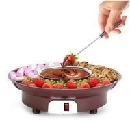 10oz MINI Electric Chocolate Melting Pot Chocolate Fondue Fountain Warmer Machine for Milk Chocolate