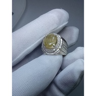 CINCIN PERAK PERMATA JARUM EMAS ASLI