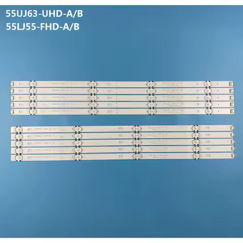 LED backlight strip for 55"TV Innotek 55UJ63_UHD_A B 55LJ55_FHD 55UJ635V 55UK6100 55UJ6307 55LJ5500