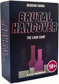 Brutal Hangover - The 3 in 1 Card Game | Great For Games Nights, Parties, Hen Do's, Stag Nights, Stu