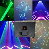 3W Full Color Animation Laser Party Laser Light Disco Laser Projector Disco DJ Stage Light Voice Con