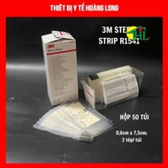 R1541 Steri-Strip leather suture replacement patch 3M 6mm x 75mm (1/4IN x 3IN)