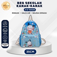 35cm  Kuromi Beg Sekolah Budak Kanak-Kanak Tadika Lelaki Perempuan Kartun Cinamoroll My Melody