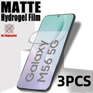 3Pcs Anti Spy Privacy Soft Hydrogel Film For Samsung Galaxy M56 M36 M17 M07 F07 A17 A07 Anti Blue Li