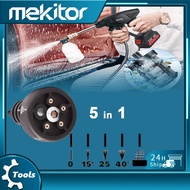 Mekitor 5 in 1 water jet nozzle high pressure washer nozzle head spray connector for car