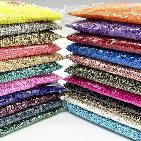 10g 2mm 3mm 4mm Beads Czech Glass Seed Beads Small Round Loose Bead for DIY Earrings Bracelet Jewelr