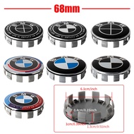 4pcs 56/68mm Car Center Wheel Hub Caps Cover For BMW M series 3 5 E30 E46 E60 E90 E91 F30 M2 M3 M4 M