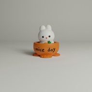 Adorable Bunny Clicker - Desk Toy - Fidget
