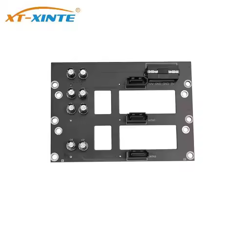 2/3/4/5-Bay SATA 2.5/3.5 inch Hard Drive Backplane NAS Chassis Adapter Plate SATA Large 4D Power Sup