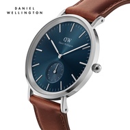 Đồng hồ Nam Daniel Wellington dây da - Classic Multi-Eye 40 St Mawes S Arctic 40MM Mặt Xanh Dương Vỏ