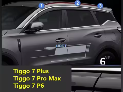 For Chery Tiggo 7 Plus/Tiggo 7 Pro Max/Tiggo 7 P6 2020 + Car Styling Window Visor Shade Rain Screen 