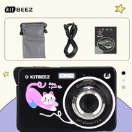 KC-1 CCD Digital Camera - 48MP Shooting Camera 16X Zoom 2.7inch Screen Anti-shake 1080P Video for Vl