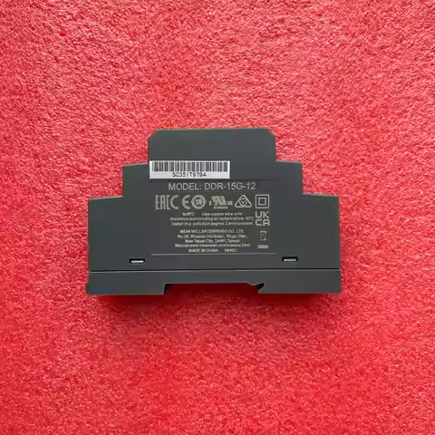 Mean Well DDR DC/DC 15L/15G switching power supply DC-DC rail 15W 3.3/5/12/15/24V