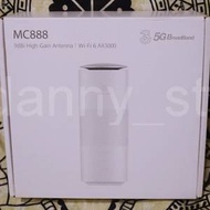 3HK 3香港 ZTE出品 5G CPE AX3000 WiFi 6 Sim Router MC888 (只合3HK網絡供應商使用)