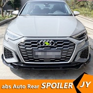 For Audi A3 Front shovel Body kit spoiler 2021-2022 For Audi A3 -bc ABS Rear lip spoiler front Bumpe
