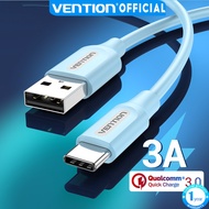 Vention USB A to Type C Cable 3A Fast Charging Cable USB2.0 USB C Data Cable For Mobile Phone