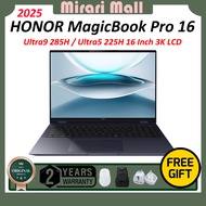 2025 HONOR MagicBook Pro 16 Ultra9 285H / Ultra5 225H 16 Inch 3K LCD AI Thin and light Laptop Honor 