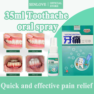SENLOVE Toothache insect repellent spray Toothache Spray  Fast Pain Relief Plant Extracts Hormone Fr