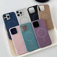 Frosted Magnetic Case for Samsung A56 A36 S25 Ultra S24 FE S23 S24 S25 FE A26 A16 4G 5G