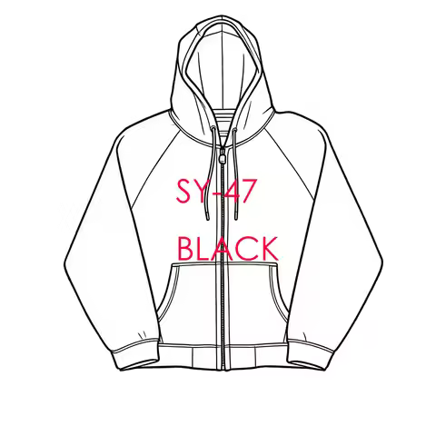 SY-47 Men's Cotton Tracksuit Hoodie & Sweatshirt Set Jogging Streetwear Autumn Winter Quality Comfor