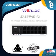 Worlde EasyPad.12 Drum Pads MIDI Controller Portable Mini MIDI Keyboard Controller with USB Cable
