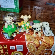 Vintage figure dalmatian ride on disney airplane mcd