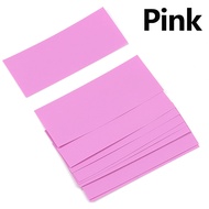 100pcs 21700 PVC Pre-cut Battery Wrap Width 36mm x 78mm Heat Shrink Wrap Insulated Wrapping Sleeve S