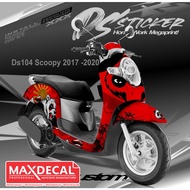 Mj DS104 Decal Scoopy 2017 2018 2019 New Motif Panda 3d