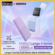 MTech REMAX 10000mAh RPP-23 Lango II Series 2.4A Fast Charging Power Bank Portable Phone Charger