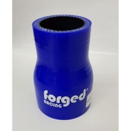 32mm to 45mm 32>45 mm 1.25">1.75" Forged Racing Silicone Reducer Hose Blue