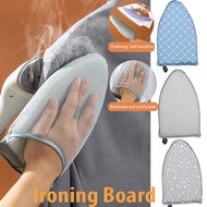 Mini Hand-Held Ironing Board Pad Sleeve Heat Resistant Glove For Clothes Garment Steamer Iron Table Rack Holder