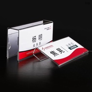 Workstation Name Plate Position Plate Single/Double-Sided Hanging Acrylic Screen Name Tag Seat Plate