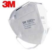 10 Pieces 3M N95 9502+ (Original) RESPIRATOR 3M N95 MASK 9502+ 9502 NIOSH N95 & KN95 APPROVED PARTIC