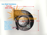 (สต๊อกในไทย) พัดลมหอยโข่ง 220V 250W พัดลมอุตสาหกรรม รุ่นแรงสุนทรียศาสตร์ อะไหล่พัดลม พัดลมโบลเวอร์ พ