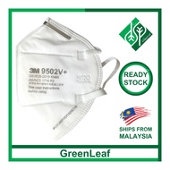 3M 9502V+ Headband Particulate Respirator (1pc) P2 KN95 Protective Face Mask SIRIM Topeng Keselamata