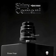 NEW PRODUCT RDA NITROUS 22MM SHINNY CEMANI DUAL CAP MAWAR-89 - shiny