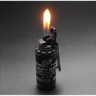 Creative Lighter military small model lighter inflatable lighter smallwheel open flame lighter