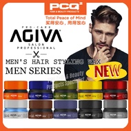 (MADE IN TURKEY) NEW AGIVA STYLING  HAIR POMADE WAX 01-10 155ML / 90ML