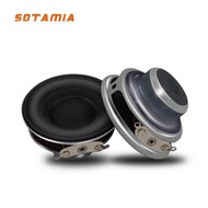SOTAMIA 2Pcs 40MM Portable Audio Full Range Mini Speakers 16 Core 4 Ohm 5 W Loudspeaker DIY Sound Bl