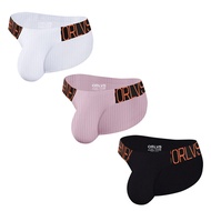 CMENIN ORLVS 3Pcs ผ้าฝ้ายแฟชั่นระบายอากาศกางเกงในผู้ชาย Jockstrap กางเกงชั้นในคุณภาพสูงบุรุษกางเกงกร