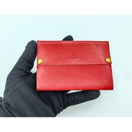 original IL BISONTE red leather tissue case