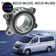 1 PCS Front Wheel Hub Bearing Silver Car Accessories for  Elgrand E51 2.5 3.5 ABS 2002-2010 40210-WL