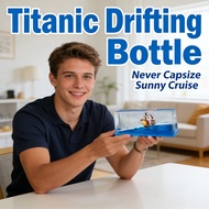 Ornaments Car Ship Drifting Bottle Unsinkable esktop Gifts Decoration Ship Cruise