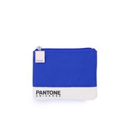 PANTONE 清新隨行系列設計商品帆布零錢包 鑰匙包 海軍藍