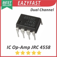 IC Dual Op Amp Low Noise JRC4580 JRC 4580 D DIP Transistor Chip JRC4580D Operational Amplifier Ampli