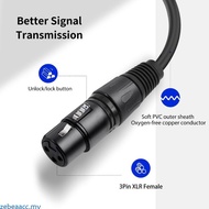 zebeaacc Professional D Type Xlrs Male To Female Panel Mount Adapter Cable 60cm 23 62in