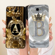 For Samsung Galaxy J7 Prime Case G610F G610M G610Y Crown Letters Soft Silicon Cover For Samsung J7 P